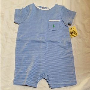 NWT Ralph Lauren Baby Shortall 6months